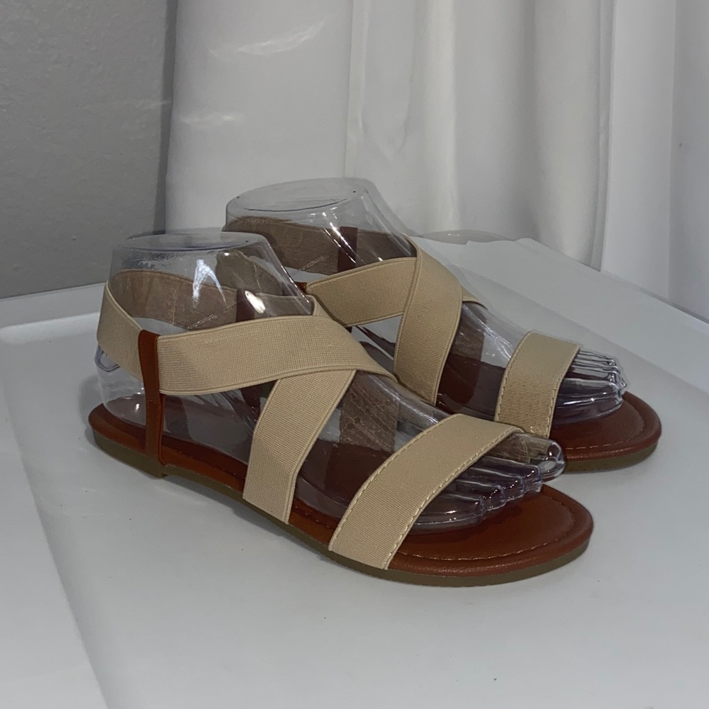 Elastic Strap sandal